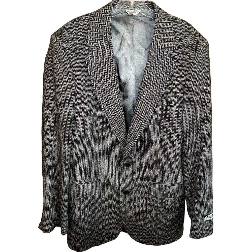 Vintage Oakmont Lambswool Blend men’s suit jacket sport coat (size 42XLong) NWT